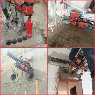 Отделочные работы: Beton Deşmə və Beton Kəsmə xidməti - Dəqiq, tozsuz və vibrasiyasız iş — 1