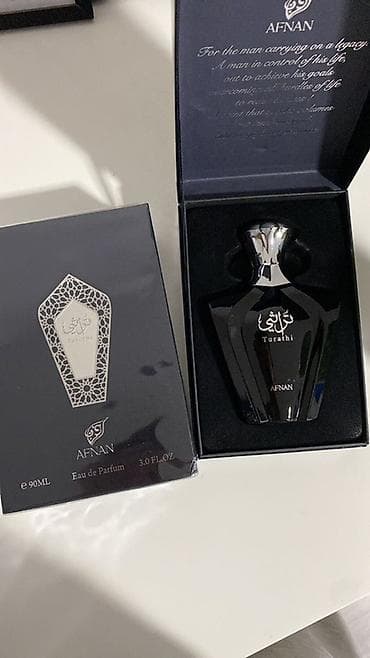 AFNAN Turathi Eau de Parfum – 90 ml (3.0 fl oz) - Şərq motivli, zərif
