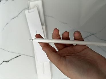 Stiluslar: Apple Pencil (2-ci nəsil) – iPad üçün rəqəmsal qələm Xüsusiyyətlər: - — 4