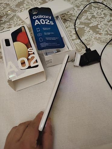 a1 core samsung: Samsung Galaxy A02 S, rəng - Ağ — 3