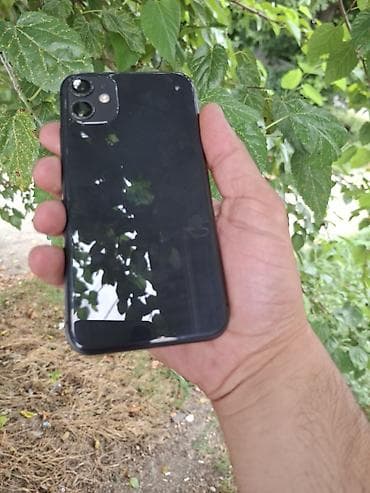 iphone en ucuz telefon: IPhone 11, 128 GB, Qara — 1