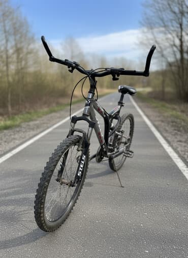 2 ci əl velosibetlər: İşlənmiş Dağ velosipedi Stels, 26", sürətlərin sayı: 10, Ünvandan götürmə, Ödənişli çatdırılma — 1