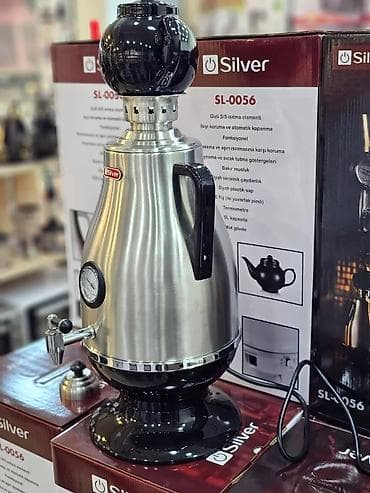 Elektrikli samovar silver model: sl-0056 elektri̇k semaver 5l — 2