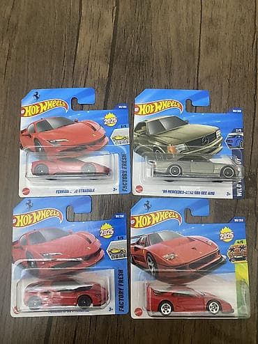 Hot wheels
Qutudadır açılmayıb — 1