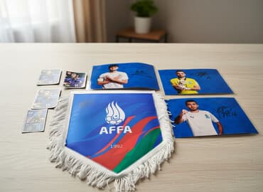 formula 1 bilet qiymeti: AFFA temalı imzalı kolleksiya seti. Nəriman Axundzadə, Aydın Bayramov — 1