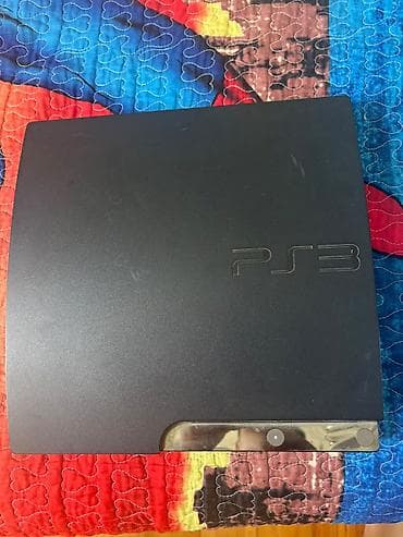 playstation 4 бу: PS3 Slim oyun konsolu + Logitech G29 sükan dəsti və ötürücü Məhsulun — 1