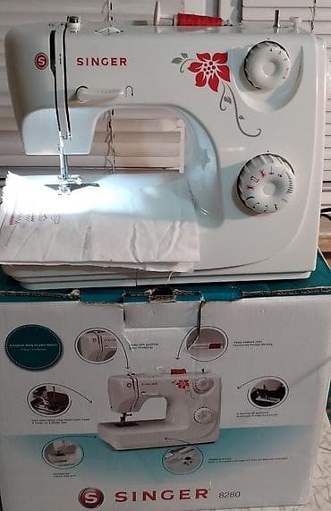 maṣın: Məhsul: Singer 8280 tikiş maşını Xüsusiyyətlər: - 8 ədəd daxili tikiş — 4