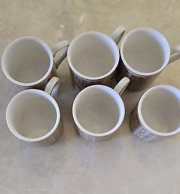 cay servis: Çay dəsti, rəng - Ağ, Farfor, 6 nəfərlik — 2