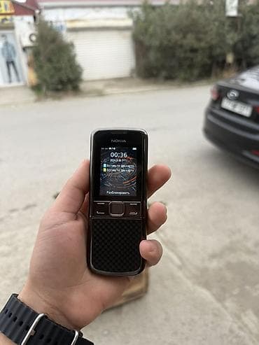 iphone 2 g: Nokia 8000 4G, 4 GB, rəng - Qara, Düyməli — 4