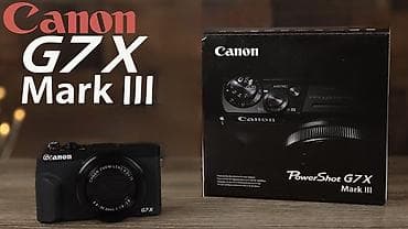 Canon PowerShot G7 X Mark III kompakt fotoaparat - 20.1 MP 1.0"