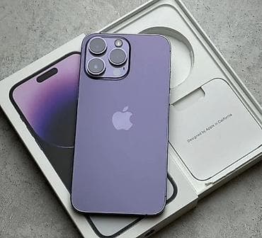 mac pro: IPhone 14 Pro, 128 GB, Deep Purple, Simsiz şarj, Face ID — 4