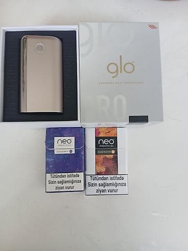 Glo Pro tütün qızdırma cihazı və Neo stick-lər dəsti Məhsul təsviri — 1