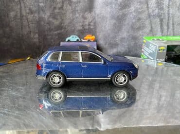 теннисный стол: Коллекционная модель Porsche Cayenne S 4.5 type 955 blue 2002 — 6