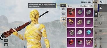 up saat type 0: PUBG Mobile hesabında Laboratoriya səviyyəli nadir skinlər paketi — 10