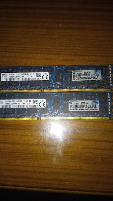 SK hynix DDR3 ECC Registered server RAM dəsti - Model: SK hynix