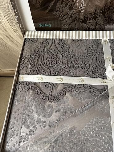 otlar sekilleri 2018: Yataq üçün Xovlu rəng - Boz Yataq örtüyü — 3