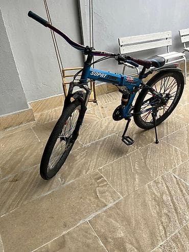 SporT Time qatlanan velosiped 26-lıq. Sükan enli xamelion qoymuşam