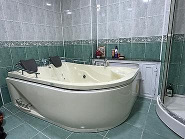 Hidromasajlı künc vanna – 2 nəfərlik Rahat spa təcrübəsi üçün geniş — 1