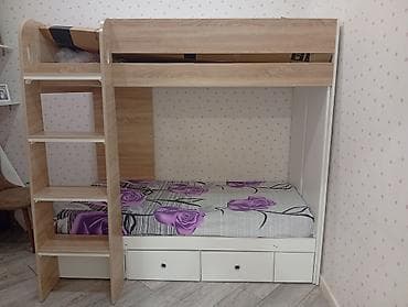 usag krafati: Oğlan və qız üçün, İşlənmiş, Çarpayı, Matras ilə, Siyirməli, Laminat — 1