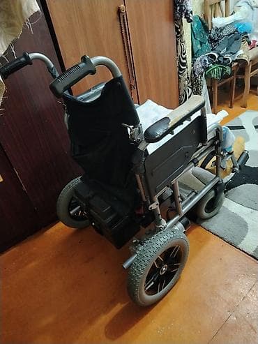 Elektrik təkərli əlil arabası - Güclü elektrik mühərriki və çıxarıla
