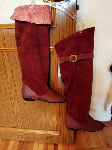 kişi üçün qırmızı çəkmələr: Qadın və kişi üçün müxtəlif üslubda çəkmə və bot kolleksiyası - — 3