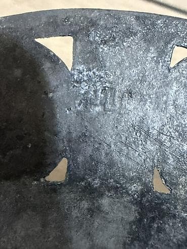 sufre: Boşqablar, 2 ədədli dəst, rəng - Boz, Metal — 8