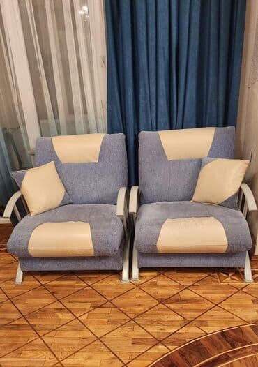 Restoran mebeli: İşlənmiş, Di̇van-kravat, 2 kreslo, Bazalı, Açılan — 1