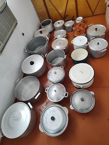 Qazan, rəng - Ağ, Alüminium