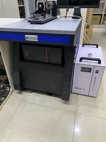 Lazer Qravirovka Aparatı: Metal, Şüşə, Taxta, Dəri və s — 3