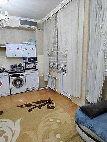 a frame ev: Studiyanın tipində mətbəx-otaq interyeri - Açıq planlı mətbəx və — 1
