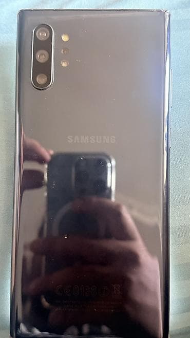 Samsung Note 10 Plus, 256 GB, rəng - Qara, Simsiz şarj — 2