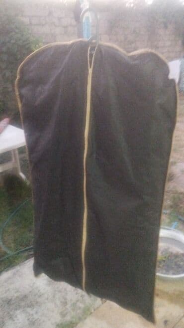 uzun pencekler: BOCRAN kişi kostyumu - Üçlü dəst: pencək, şalvar və geyim çantası - — 1