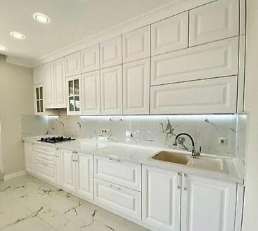 Tata: Sifarişlə mətbəx dəsti, Özü çəkən petlələr, MDF, Kredit yoxdur, Pulsuz çatdırılma, Rayonlara çatdırılma — 10