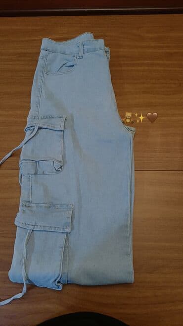 şalvar modelleri 2022: M-L ölçü oversize şalvar 30 azn alinib heç geyinilməyib ölçü prablemi — 1