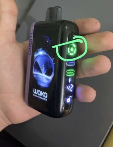 Чехлы: WAKA (Empowered by RELX) elektron vape cihazı,5 gun evvel alinib,80% — 1