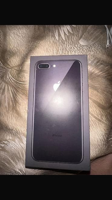 iphone 8 plata: IPhone 8 Plus, 64 GB, Space Gray, Barmaq izi, Sənədlərlə — 8