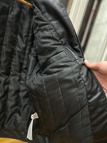 motor 80cc: DeFacto kişi dəri gödəkçə Yeni kimidir 2dəfə geyinlib - Rəng: qara - — 3