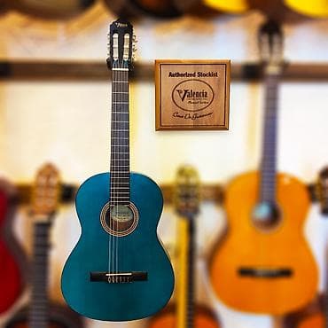 gitara temiri: Klassik gitara Valencia VC204TBU Üst:Sitka Spruce Qol: Ebonized — 1