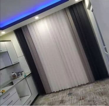 ceyran dərisi: Plisse (dikey qatlamalı) tül pərdələr - Model: Dikey qatlı, dalğalı — 5