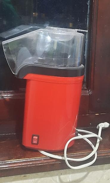 Duxovkalar: Qaynar hava ilə işləyən popkorn aparatıdır. - Rəng: qırmızı-gövdə — 1