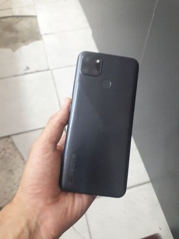 divar kağızları telefon üçün 2020: Realme 64 GB, rəng - Qara, Barmaq izi — 2