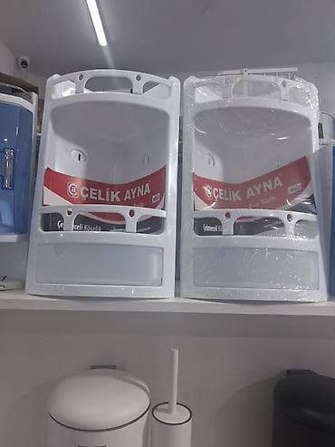 Çelik Ayna divar tipi vanna otağı üçün asqılı modul - Material