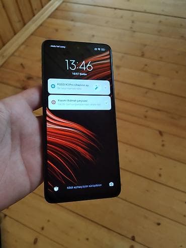 Poco X3 Pro, 256 GB, rəng - Göy, Sensor, Barmaq izi
