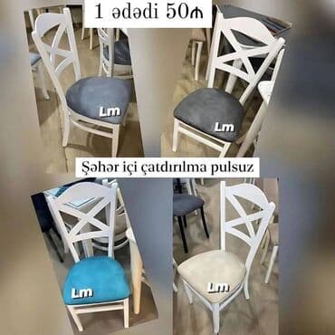 OTURACAQ / STUL Anbardan satış📌 Qiymət : 50₼ (1 ədədi) Rəng seçimi lalafo.az -da OTURACAQ / STUL Anbardan satış📌 Qiymət : 50₼ (1 ədədi) Rəng seçimi