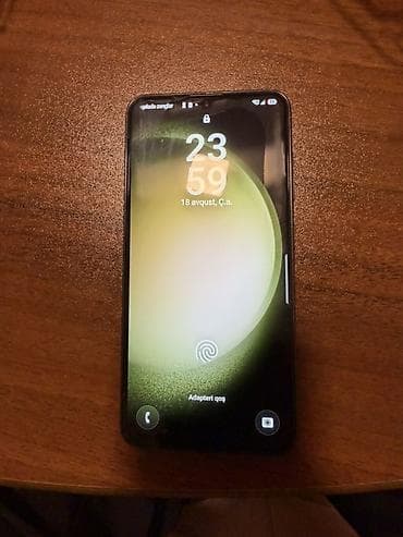15 pro mac: Samsung Galaxy S23, 256 GB, rəng - Qara, Barmaq izi — 4