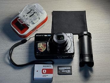 foto tərcümə: Sony Cybershot W120. 7.2megapixel -Yeni batareya -Universal adapter — 4