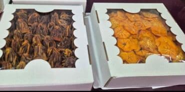 Turşular: Quru xurma 1 ci növ - 8 2 ci növ - 5 Hər 100 qram qurudulmuş — 7