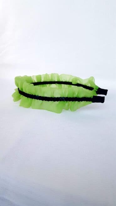 sac ağarmasına qarşı vitamin: Zərif daşlarla bəzədilmiş saç lentləri/çarqa - Model: nazik, elastik — 17