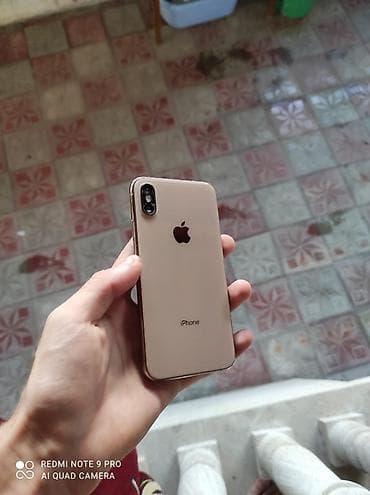 apple x xs: IPhone Xs, 64 GB, Qızılı, Face ID — 2