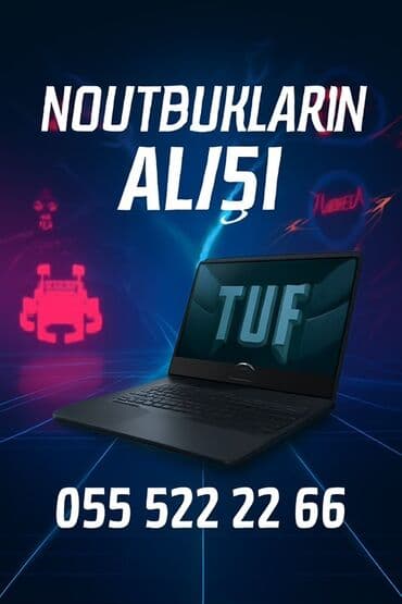 Xidmət: Noutbukların alışı Təsvir: - Hər model və brend noutbukların